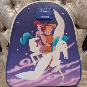 Disney Hercules and Megara Loungefly Mini Backpack